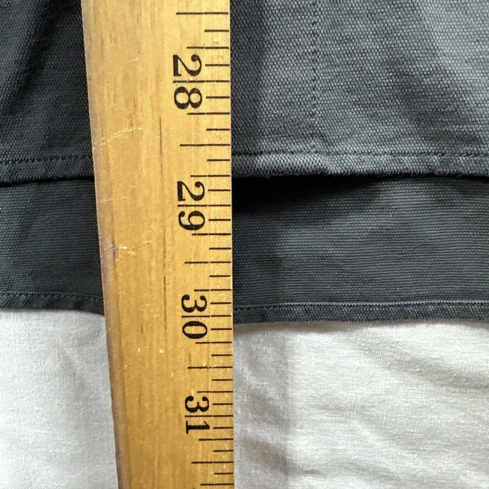 Lululemon Button Up Shirt Mens XL Long Sleeve‎ Performance Stretch Oxford Gray